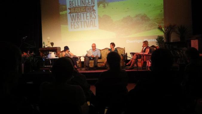 Short story session @ Bellingen Readers & Writers Fest 2012 with Marele Day, Robert Drewe and Charlotte Wood